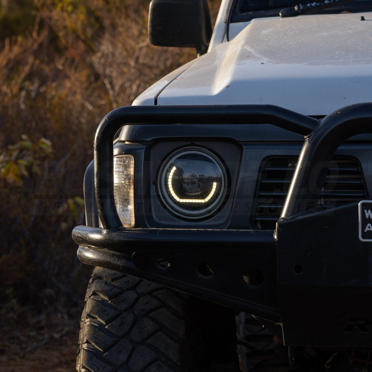 Nissan GQ Patrol 'Angry Eye' Headlights
