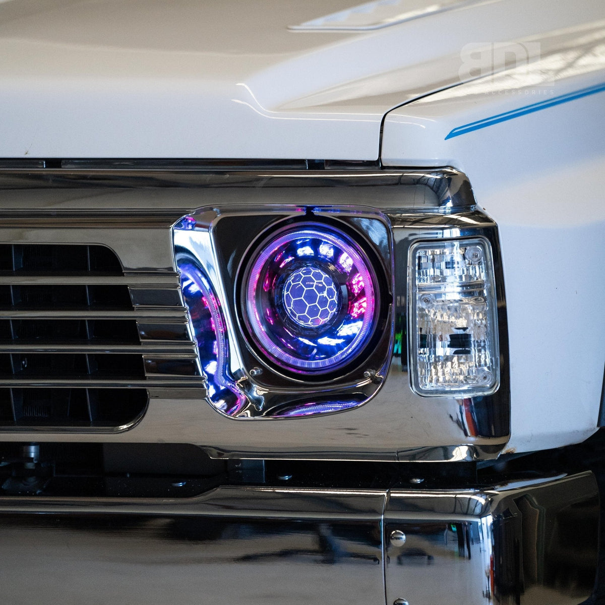 Nissan GQ Patrol 'Turbine' Headlights