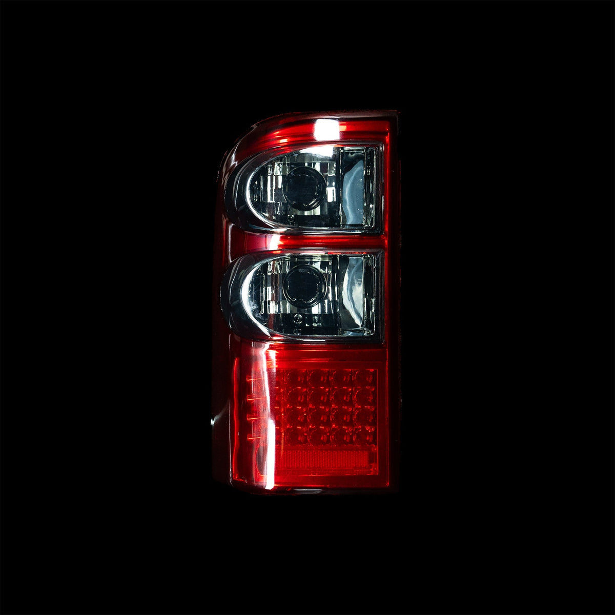 Nissan GU Y61 S3 Patrol LED Tail Lights Red/Smoked