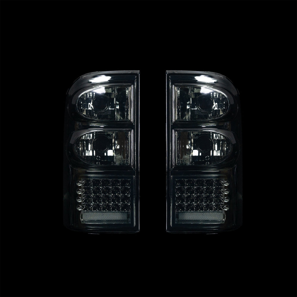 Nissan GU Y61 S3 Patrol LED Tail Lights Smoked