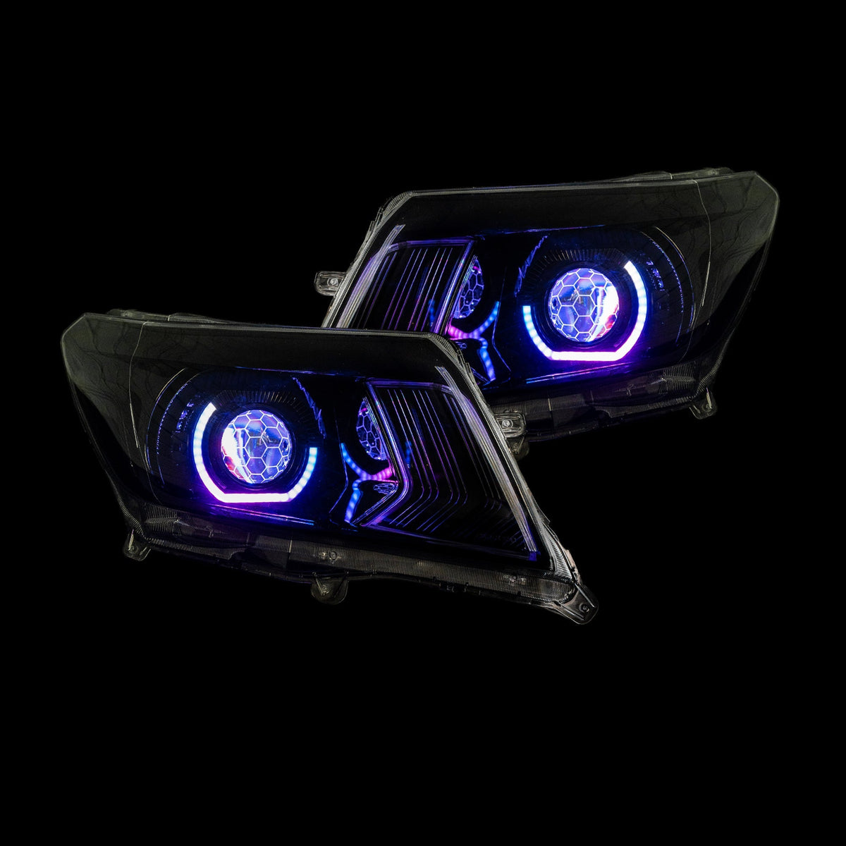 Nissan Navara NP300 LED 'Angry Eye' Headlights