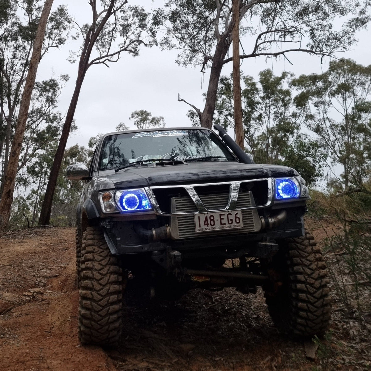 Nissan Patrol Y61 S1-3 LED 'Turbine' Headlights