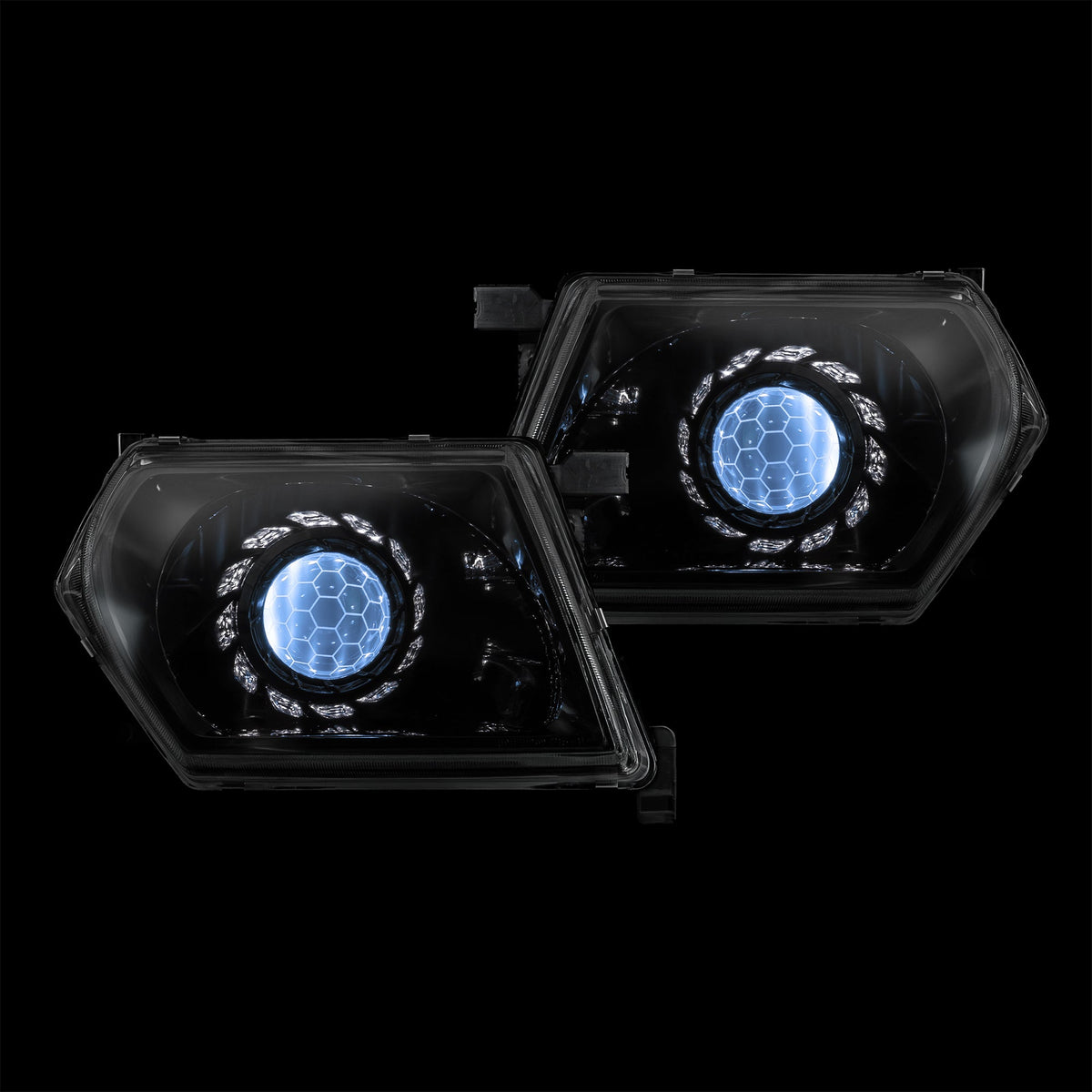 Nissan Patrol Y61 S1-3 LED 'Turbine' Headlights