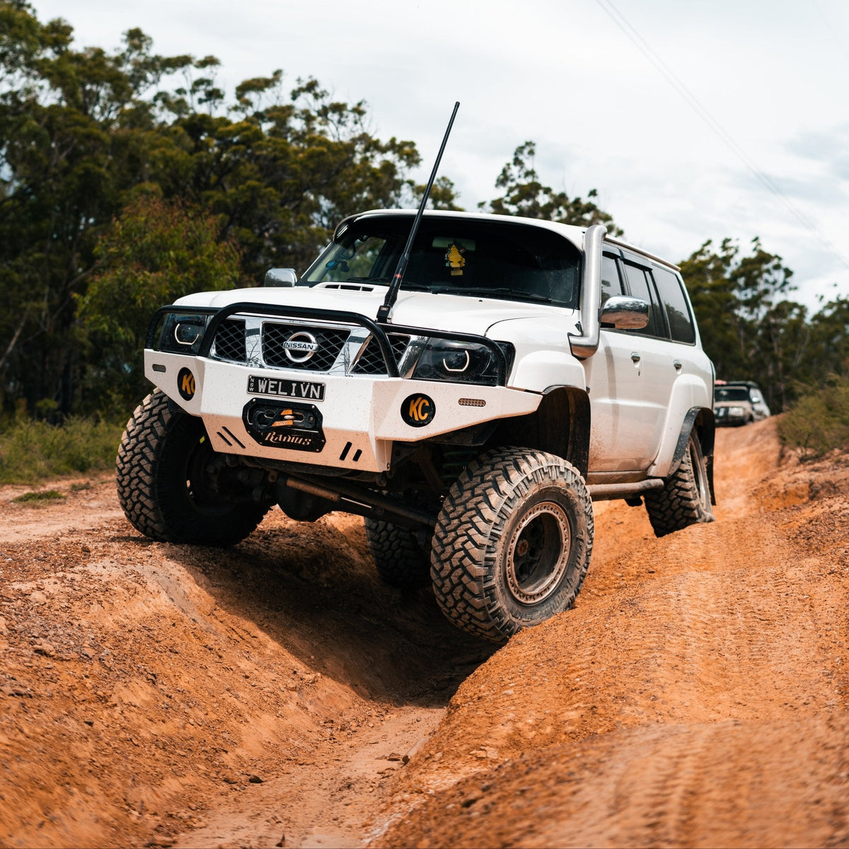 Nissan Patrol Y61 S4 LED 'Angry Eye' Headlights