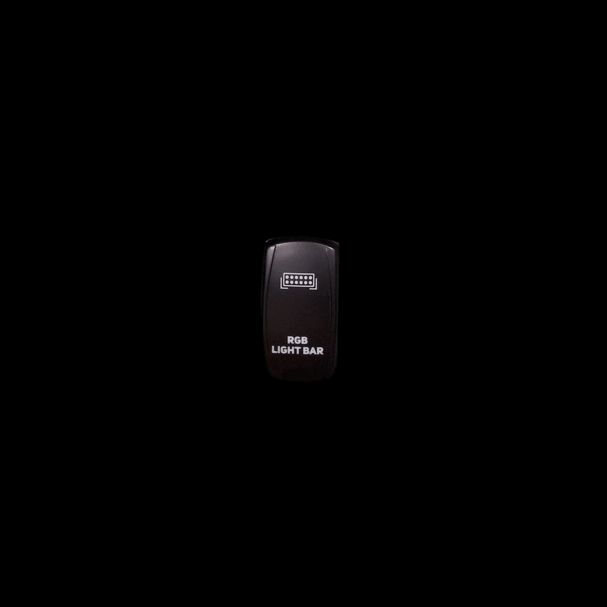 RGB Light Bar 5 Pin Rocker Switch