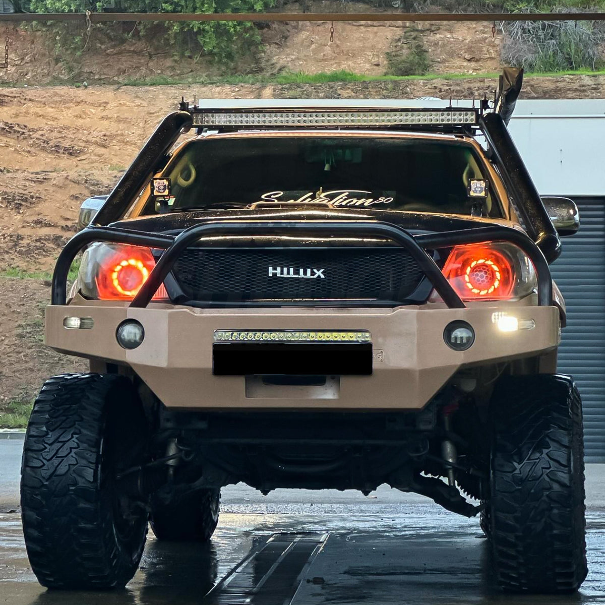 LED 'Turbine' Headlights to suit Toyota Hilux N70