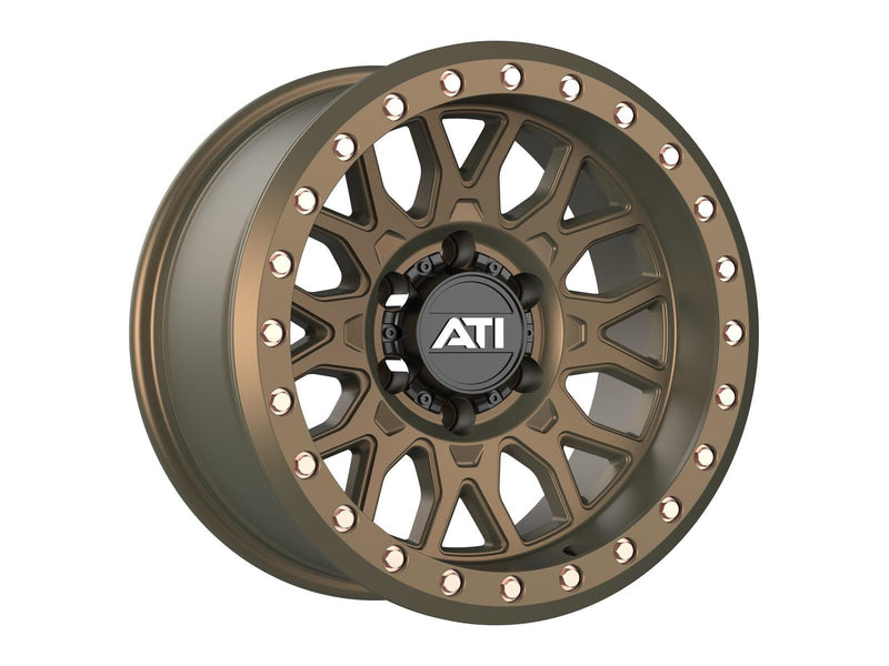 AT-01 17X8.5 HYBRID BEADLOCK WHEEL - BRONZE (6X139.7) - Adrenaline 4X4