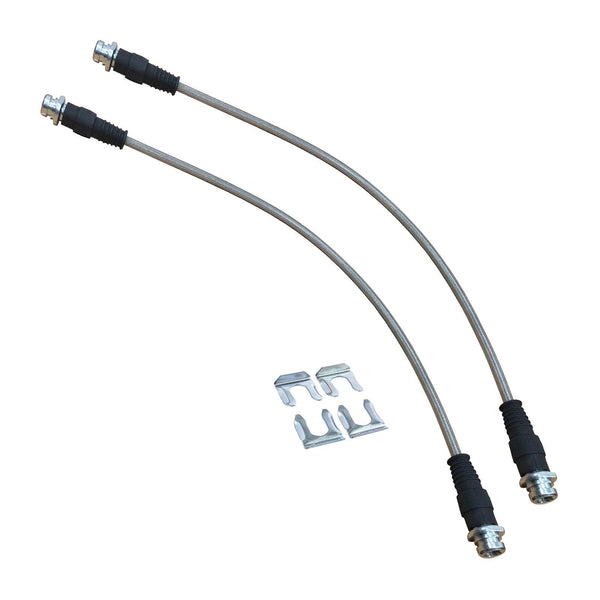 ATI EXTENDED BRAIDED BRAKE LINES - REAR - TOYOTA N70/N80 HILUX ABS - Adrenaline 4X4