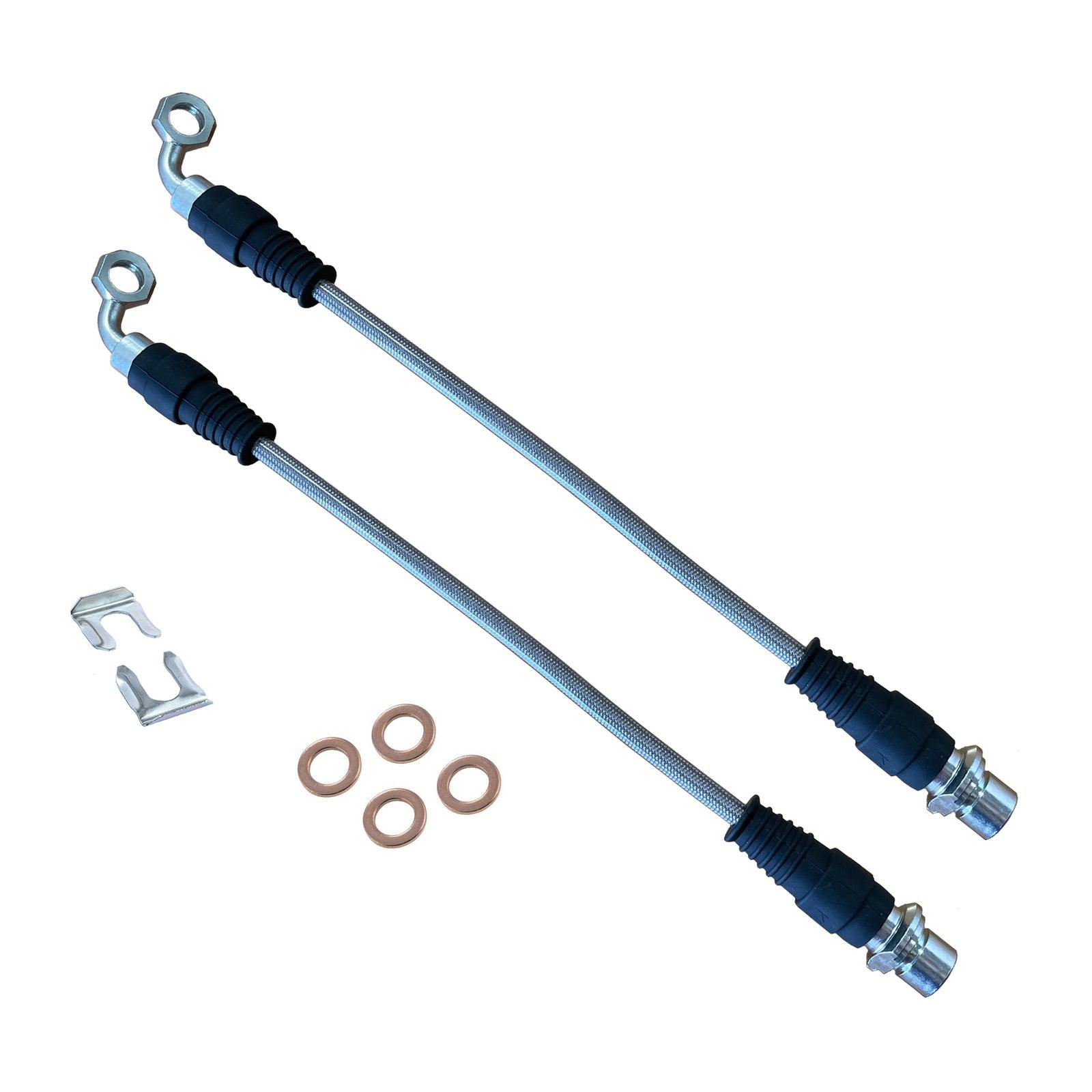 ATI BRAIDED BRAKE LINES - REAR CALIPER - TOYOTA LANDCRUISER 76 78 79 S