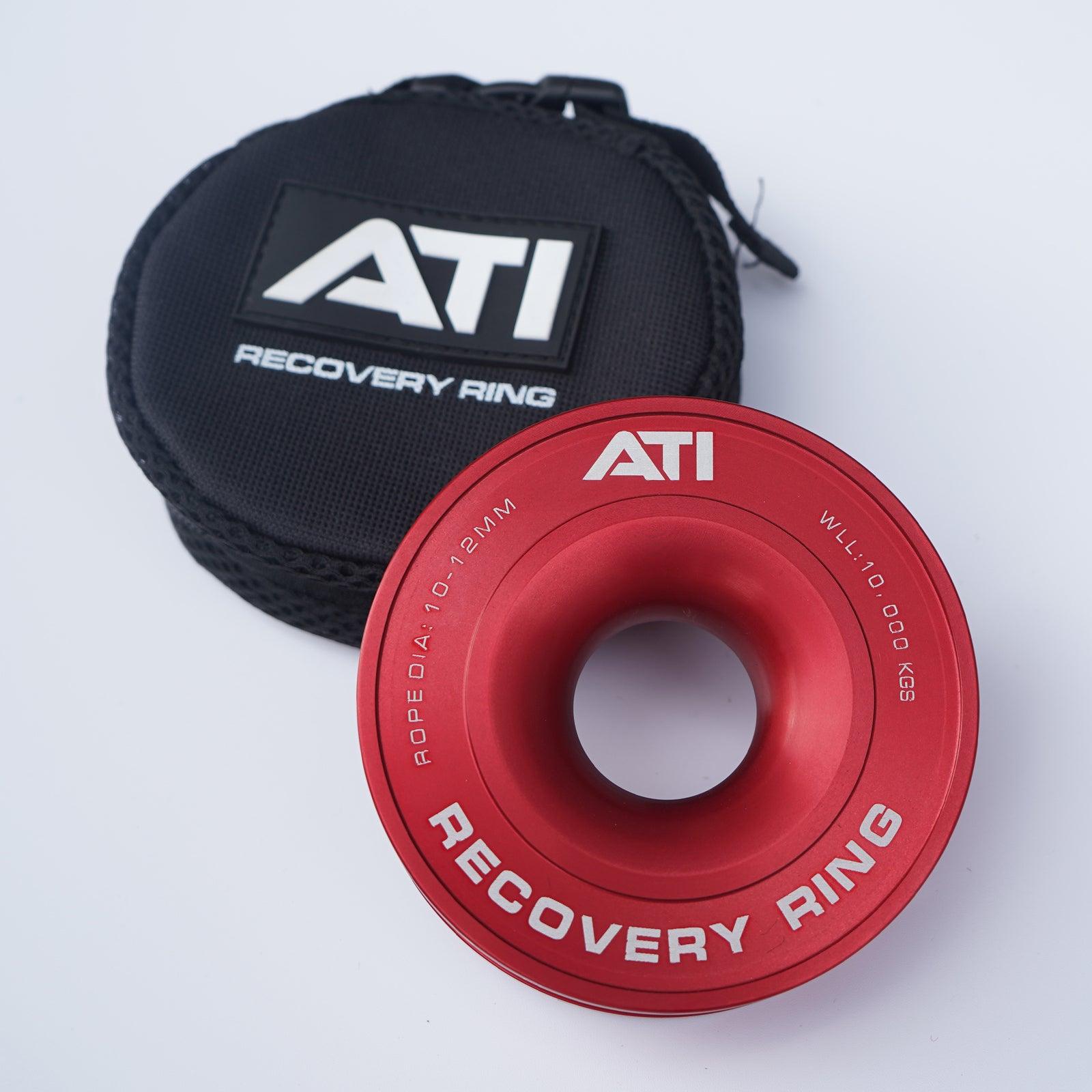 ATI 10,000KG ALLOY RECOVERY RING - Adrenaline 4X4