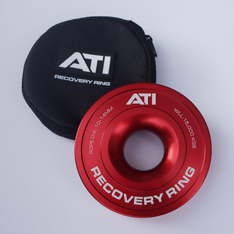 ATI 15,000KG ALLOY RECOVERY RING - Adrenaline 4X4
