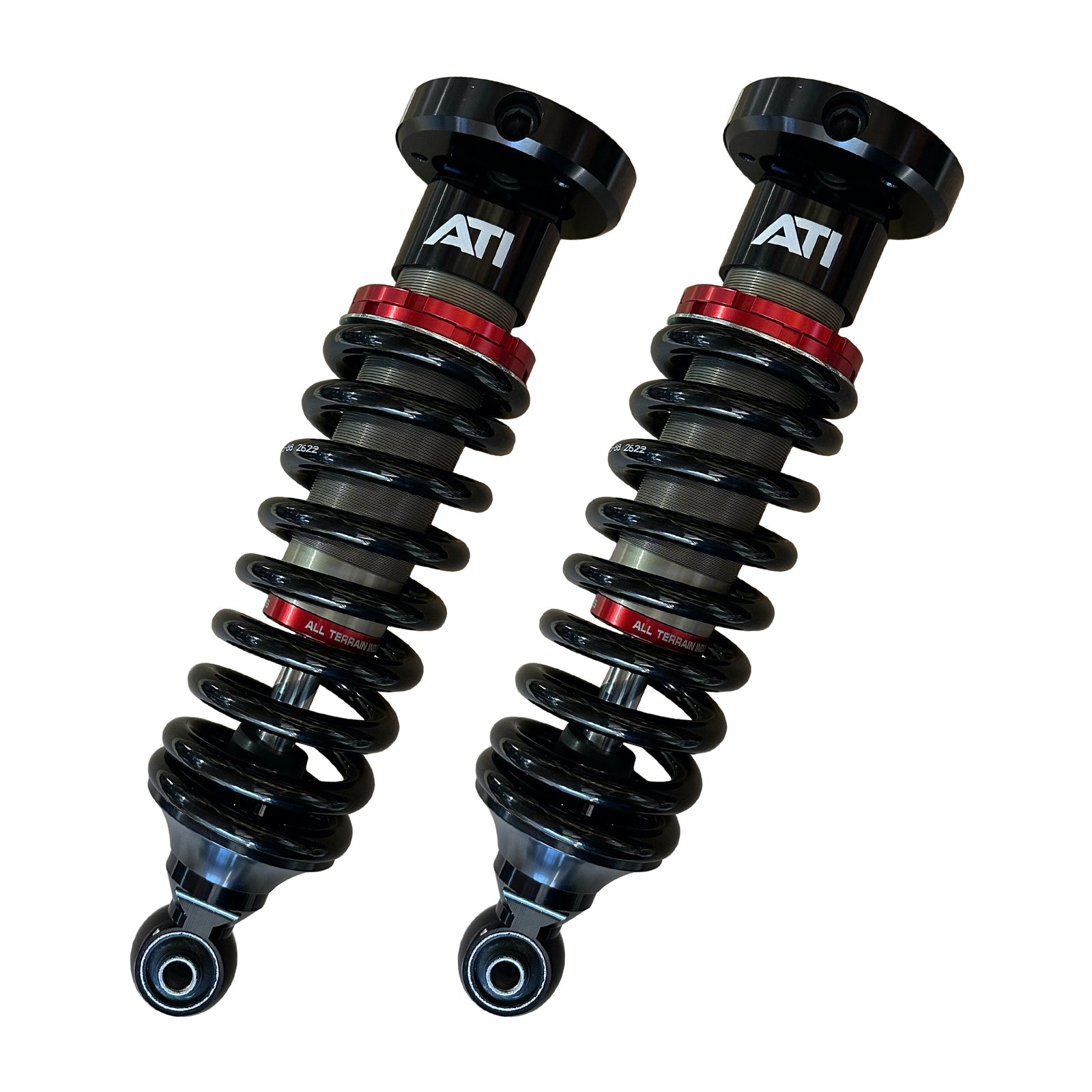 ATI 2.5 PERFORMANCE SERIES 2-4" ADJUSTABLE FRONT STRUTS - NISSAN NAVARA D40 D23 NP300 PATHFINDER R51 2005-CURRENT - Adrenaline 4X4