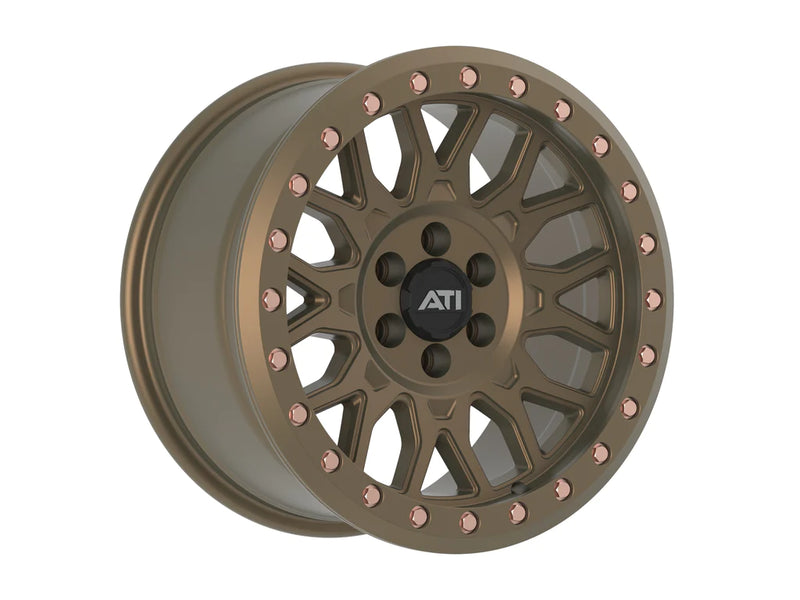 AT-01 17X8.5 HYBRID BEADLOCK WHEEL - BRONZE (6X139.7) - Adrenaline 4X4