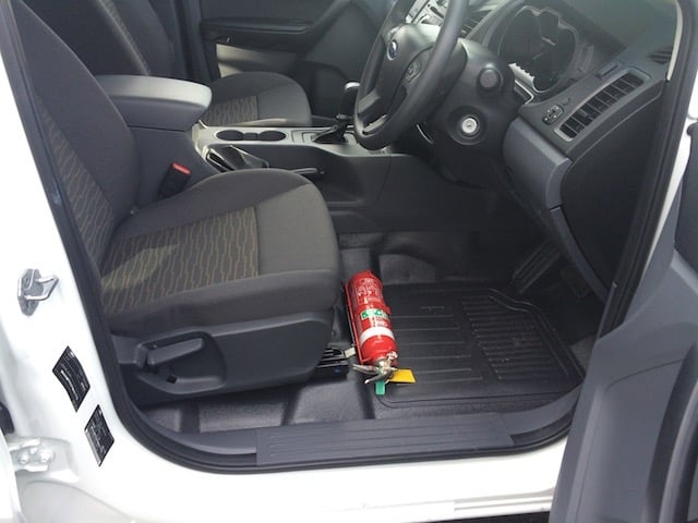 FORD RANGER, EVEREST PX FIRE EXTINGUISHER BRACKET - Adrenaline 4X4