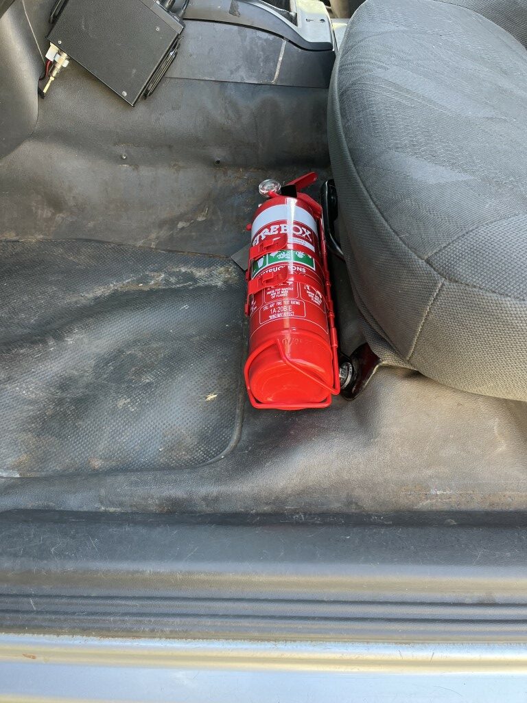 HOLDEN COLORADO RC FIRE EXTINGUISHER BRACKET - Adrenaline 4X4