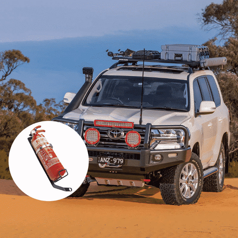 TOYOTA LANDCRUISER 200 SERIES FIRE EXTINGUISHER BRACKET - Adrenaline 4X4