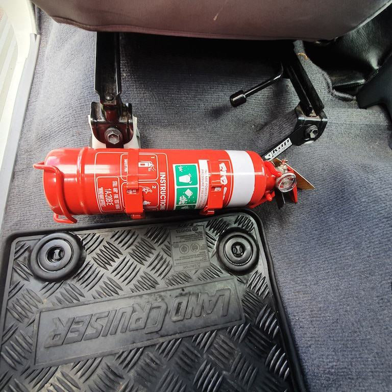 TOYOTA LANDCRUISER 79 (99-16) FIRE EXTINGUISHER BRACKET - Adrenaline 4X4
