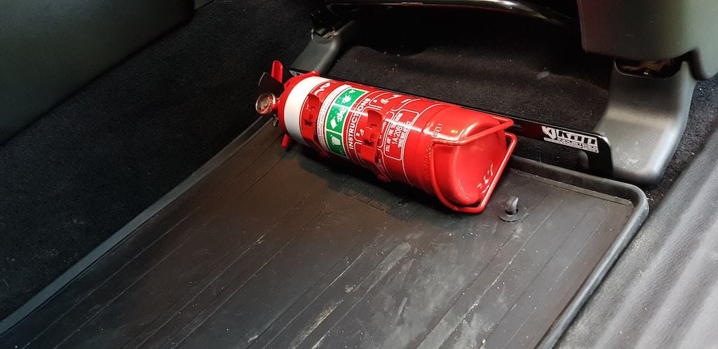 NISSAN PATROL (Y62) FIRE EXTINGUISHER BRACKET - Adrenaline 4X4
