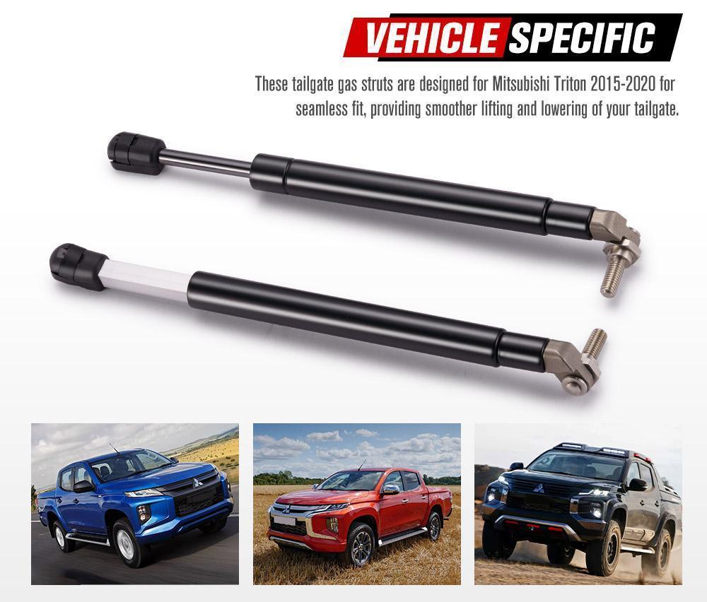 Easy Up & Slow Down Tailgate Strut Kit suit Mitsubishi Triton 2015-2020 - Adrenaline 4X4