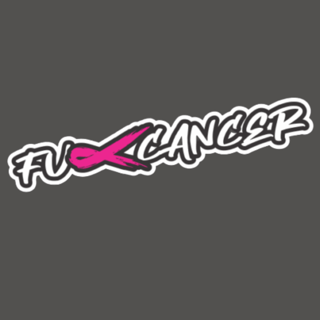 "Fuck Cancer" Sticker - Adrenaline 4X4